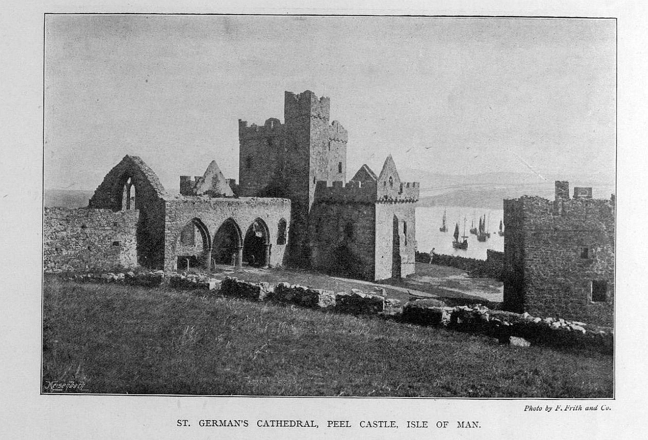 St German's cathedral peel castle ruin